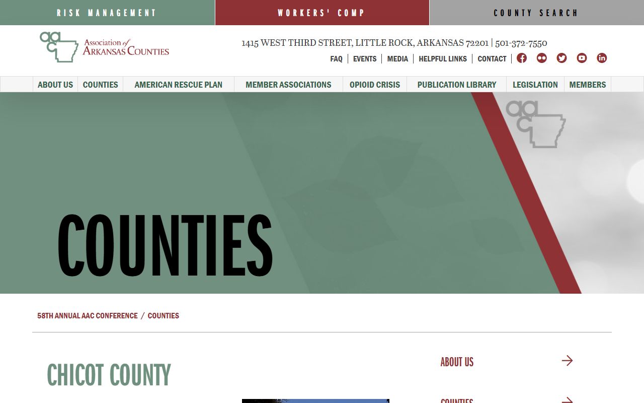 Chicot County Jail sheriff contact and inmate custody source profile